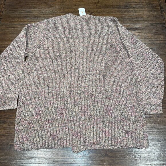 NWT Marine Layer Cabin Cardigan Sweater Women's Sz XL Warm Multi Heather - Picture 5 of 9